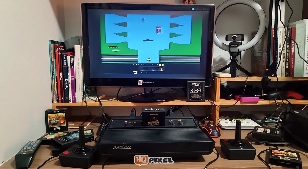 Atari 2600 e River Raid - Acervo HQ Pixel
